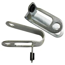 Garage Door 3" Restraint Fork for 3" pulley with Safety Cable Guide