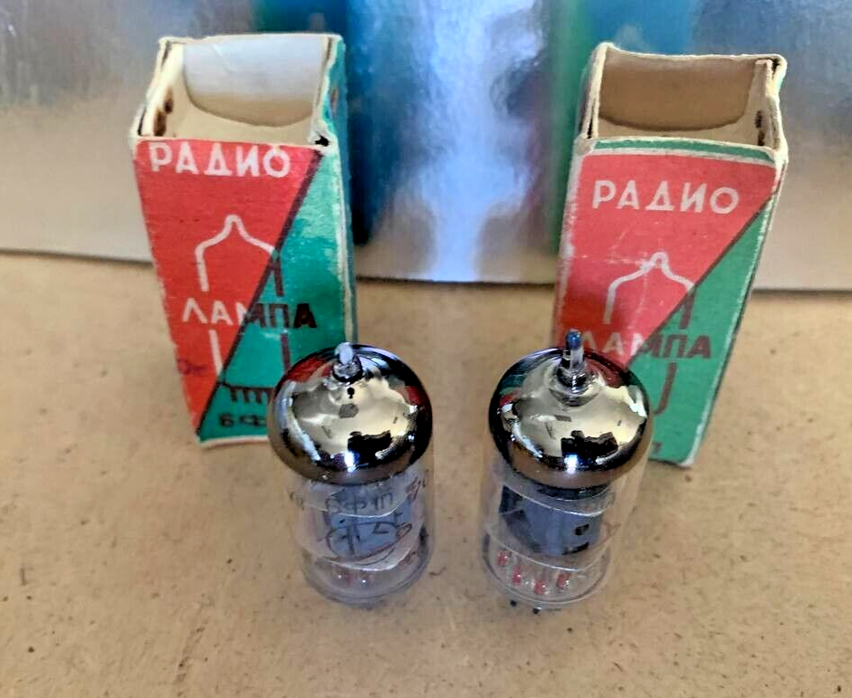 6F1P(6Ф1П ECF80 , 6BL8 , 6AX8) in original box NOS lot 2 pcs | eBay