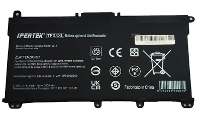 Batteria TF03XL Compatibile per HP Pavilion 15-CK030NG 15-CK030NL 3° scelta