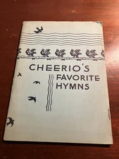 Cheerio's Favorite Hymns Hall-Mack Company Vintage Booklet