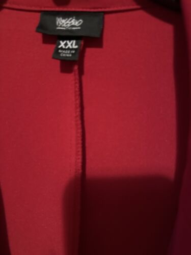 Mossimo Juniors Belted Red Blazer With Pockets XXL - Picture 3 of 6