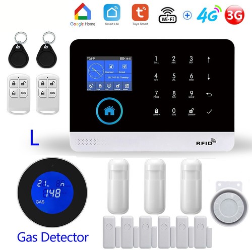 Sistema de Alarma para Casa Security Alarm System Wireless WIFI GSM Alexa Google - Picture 34 of 39