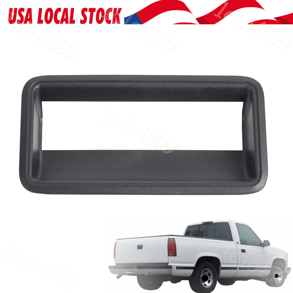 Tailgate Handle Bezel Textured Black Rear For 1988-2000 Chevy C/K 1500 2500 3500