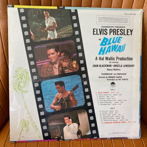 ELVIS PRESLEY BLUE HAWAII SEALED VINYL LP RECORD ALBUM STEREO RCA LSP 2426 NICE - Picture 2 of 2