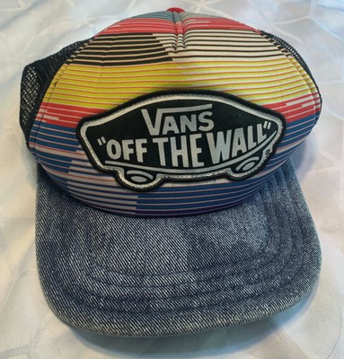 vans denim rainbow
