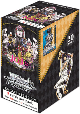 Weiss Schwarz Jojo's Bizarre Adventure Golden Wind Booster Display Box (20 pks)