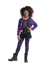 NEW Halloween Costume Girl Dress Up or Punk Zombie Outfit Sz Medium 8-10 MED