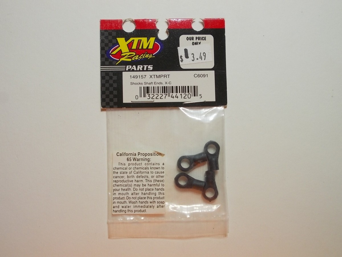 XTM 149157 XTMPRT Shock Shaft Ends, X-C (Listing #1) / XTM Racing