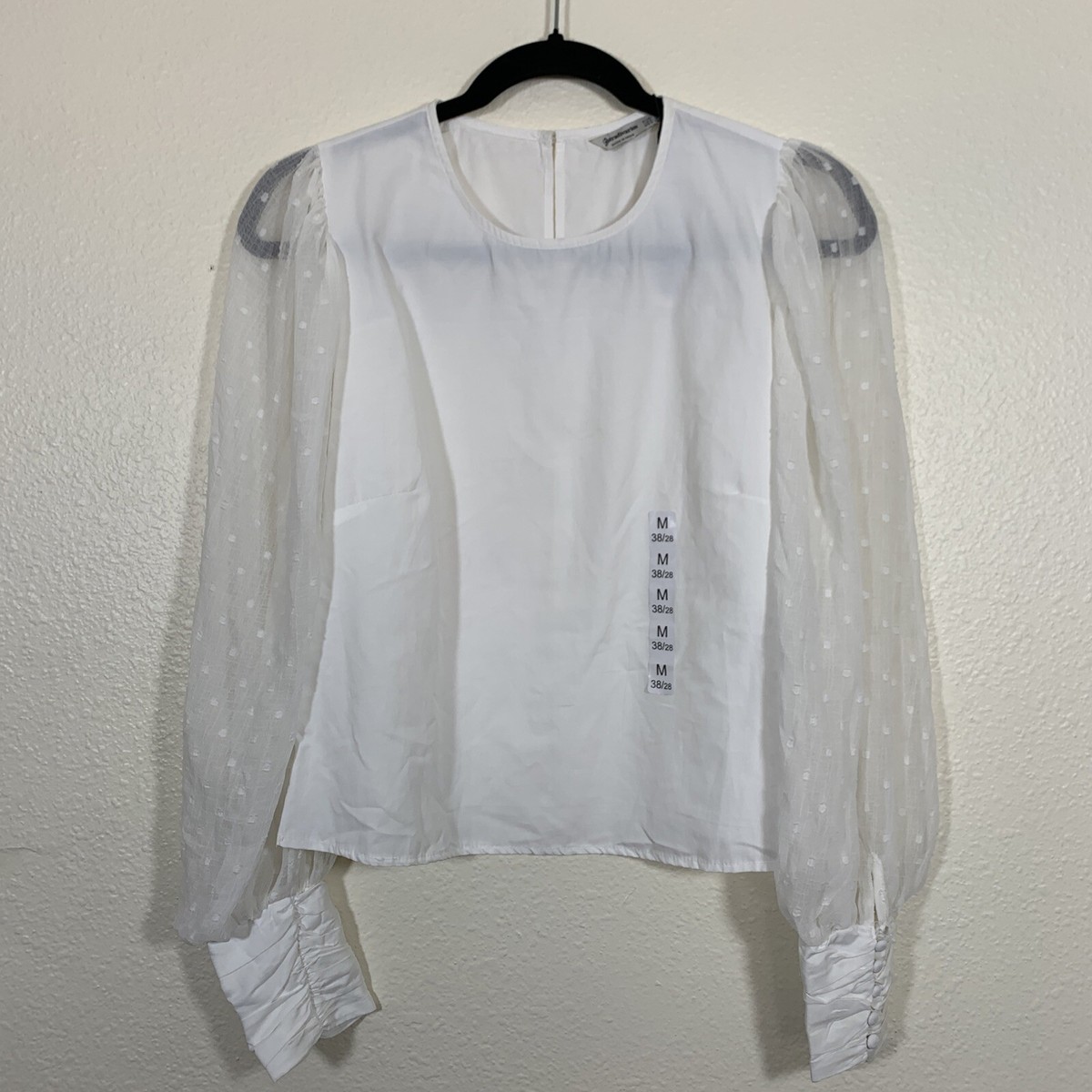 ジプソフィア GPS-553 Crystal Blouse ホワイト36 f3e1b379566cba93f6d6d397d3e97d