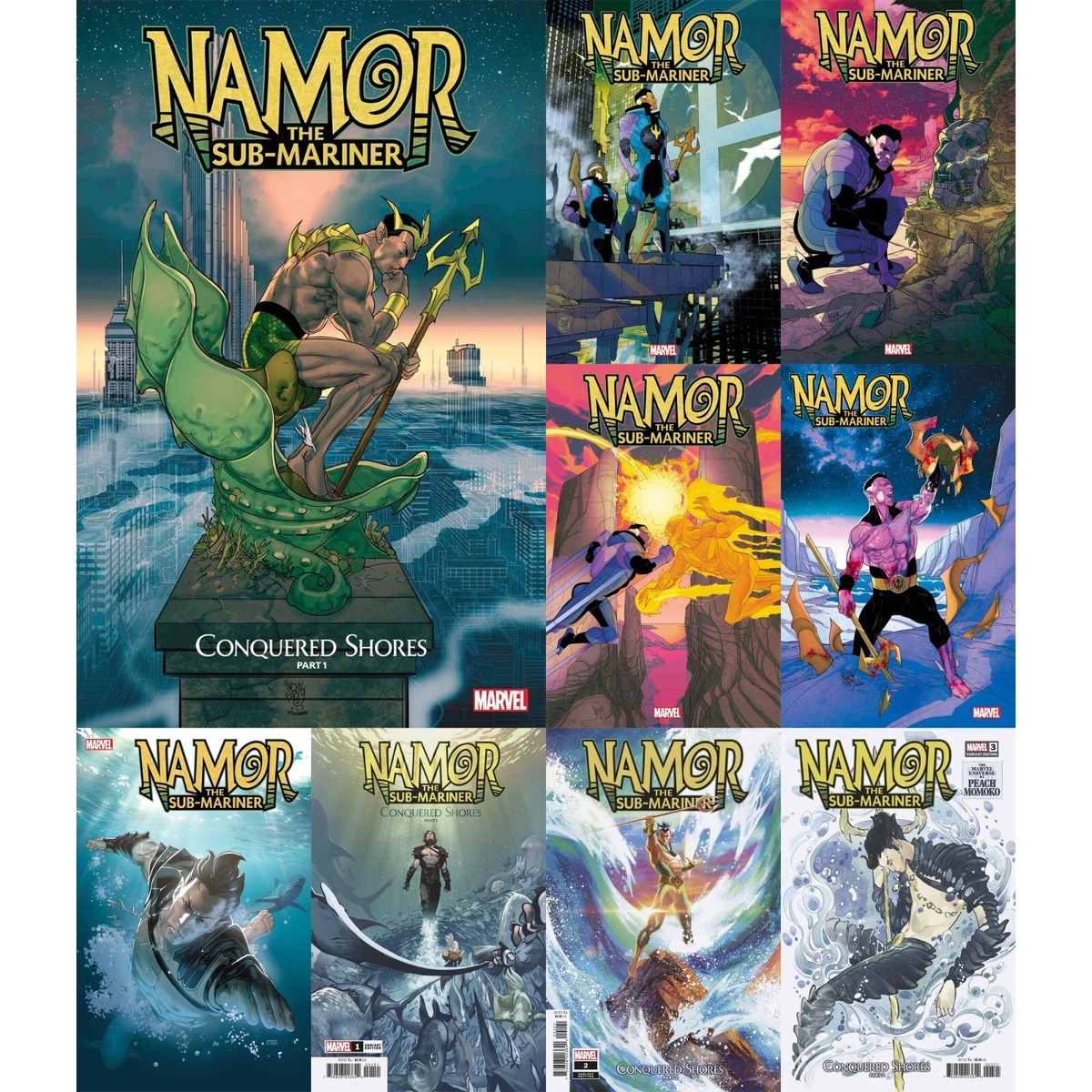 Namor: Conquered Shores (2022) 1 2 3 4 5 | Marvel | FULL RUN