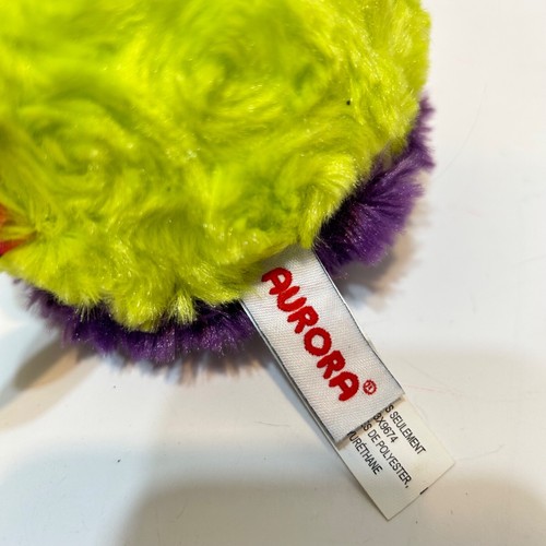 Aurora 3 Augen 5 Zoll Mini Plüschmonster Kuscheltier funkelnd mehrfarbig - Bild 6 von 6