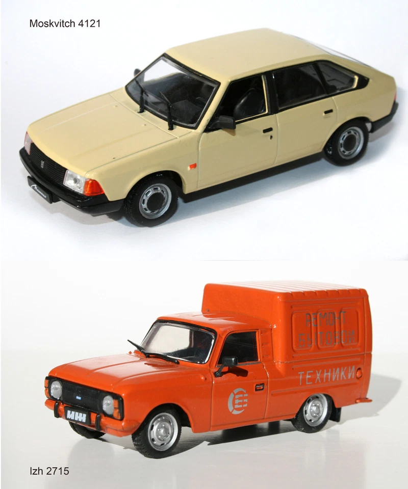 Sammlung Auto Modell Car Collection UdSSR 1:43 von DeAgostini - Bild 4 von 4