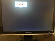 Samsung SyncMaster 931bw Color LCD Monitor with power cord and VGA cable.