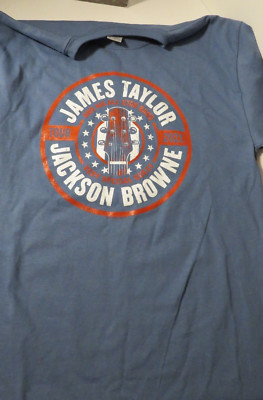 James Taylor Jackson Browne Concert T Shirt Full Size S-5XL