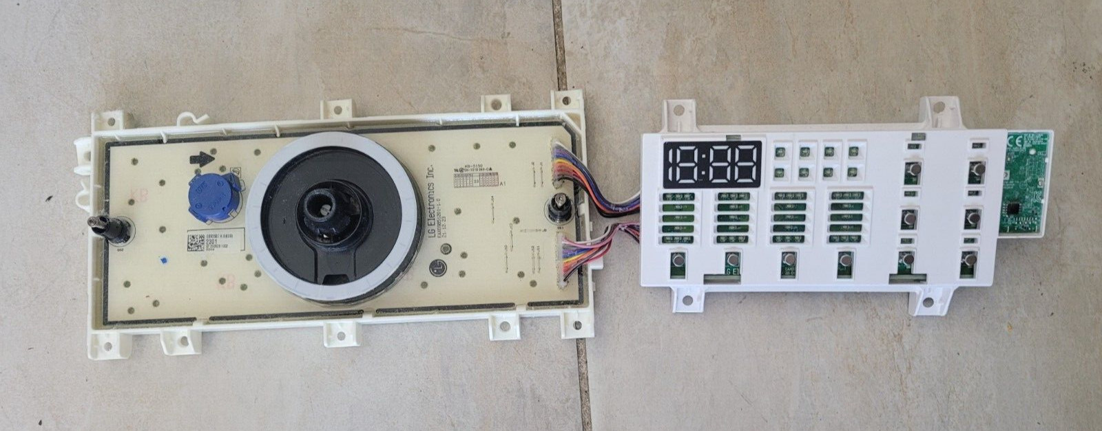 LG DRYER CONTROL BOARD EBR35872301 & EBR35872601