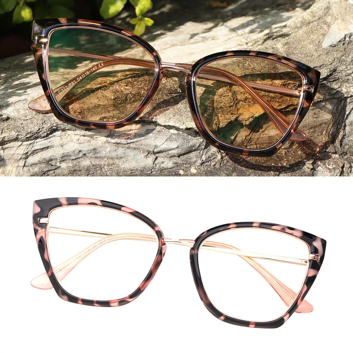 Women Photochromic Reading Glasses Single Vision Sunglasses Reader 0.00 4.00