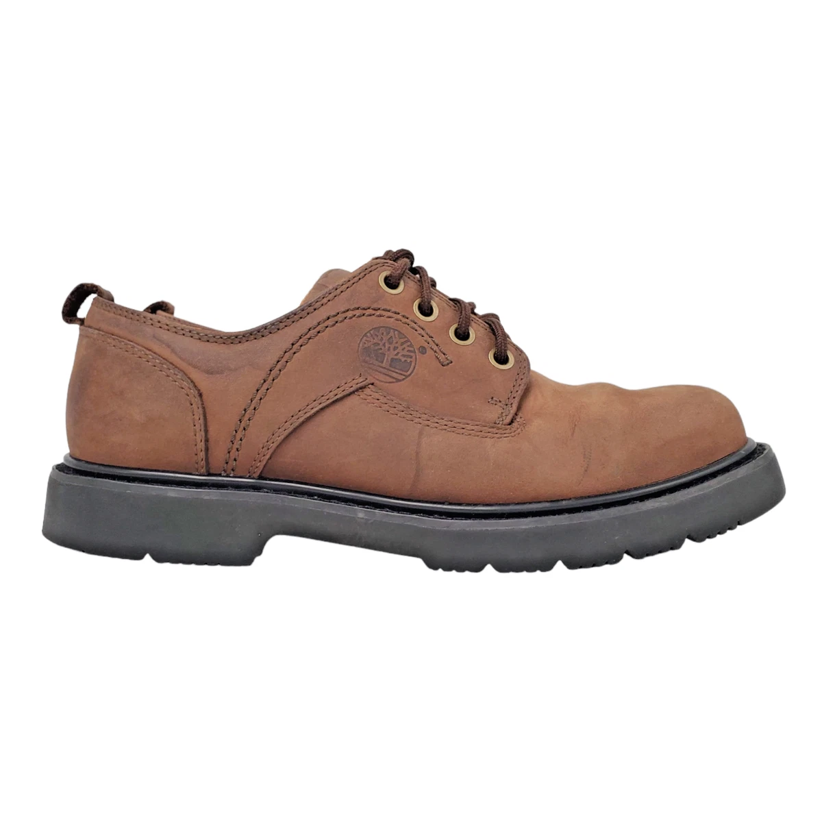 Timberland Men Shoe Stormbuck Size 12M Waterproof Brown Oxford Pre Owned Timberland Stormbuck Leather Waterproof | Mercari main image 3