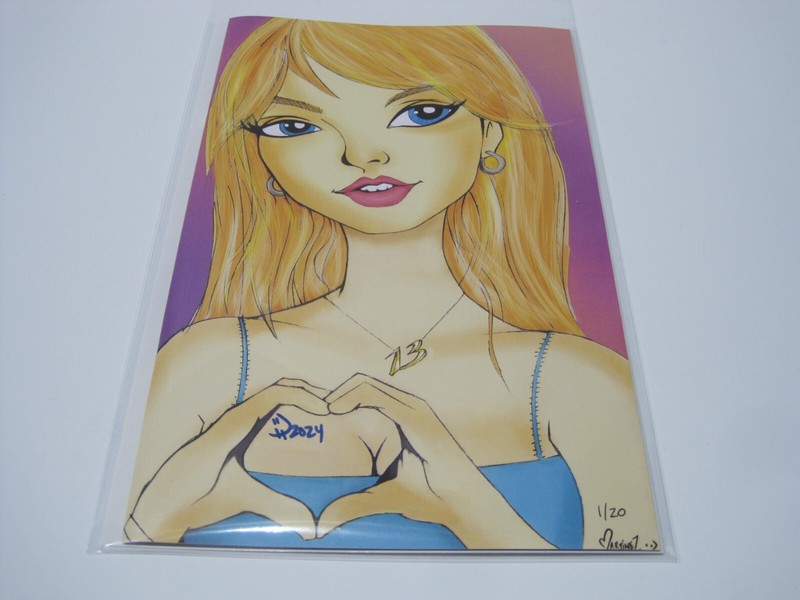 Exclusive Virgin Taylor Swift #1 comic! #1 of 20! BLUE