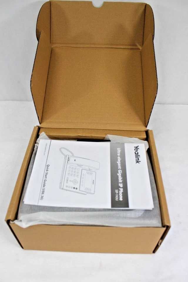 Yealink T43U Teléfono IP Gigabit Ultra Elegante Montaje en Pared con Cable SIP-T43U Foto 2 de 4