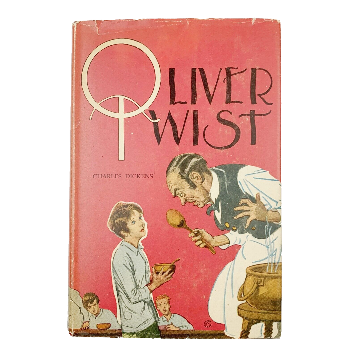 Oliver Twist Charles Dickens Art-Type Edition Circa 1940s