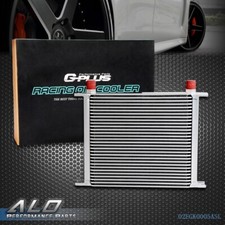 30 Row An-10an Universal Aluminum Transmission Engine Racing Oil Cooler Silver