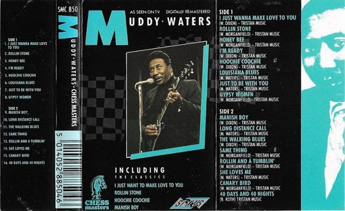 MUDDY WATERS CHESS MASTERS CASSETTE ALBUM REMASTERED CHICAGO BLUES - Picture 9 of 9