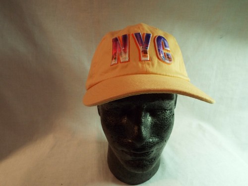 NYC PASTEL YELLOW ball cap. LOOK! | eBay