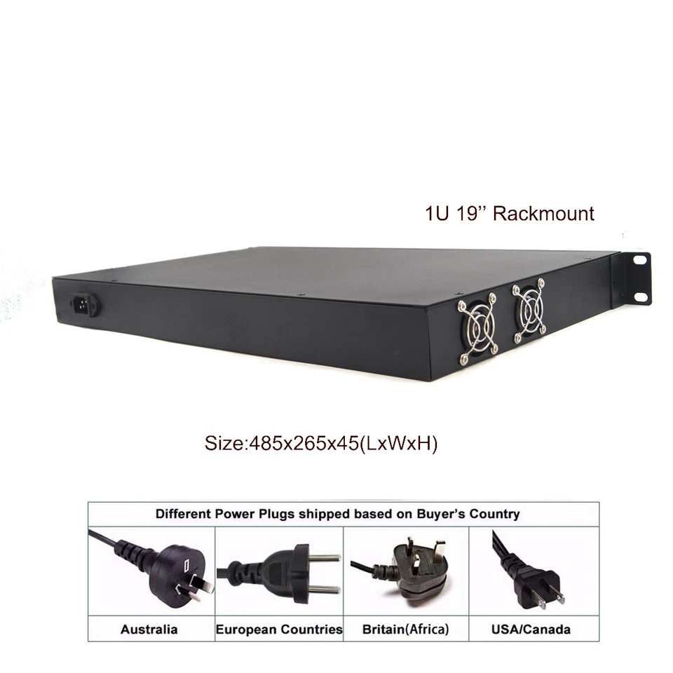 24 Port PoE Switch Gigbit Power Over Ethernet 400W 802.3af for Network IP Camera - Image 4 of 4