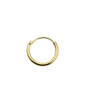 333/- Gelbgold Creolen Ø 13,0 Mm Damen 6-105124-001 Neu