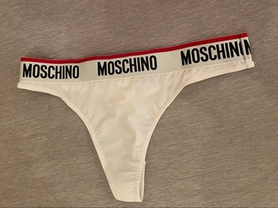 Moschino Underwear Women T Luxury Rare Designer Model Limited Edition VHTF Patte