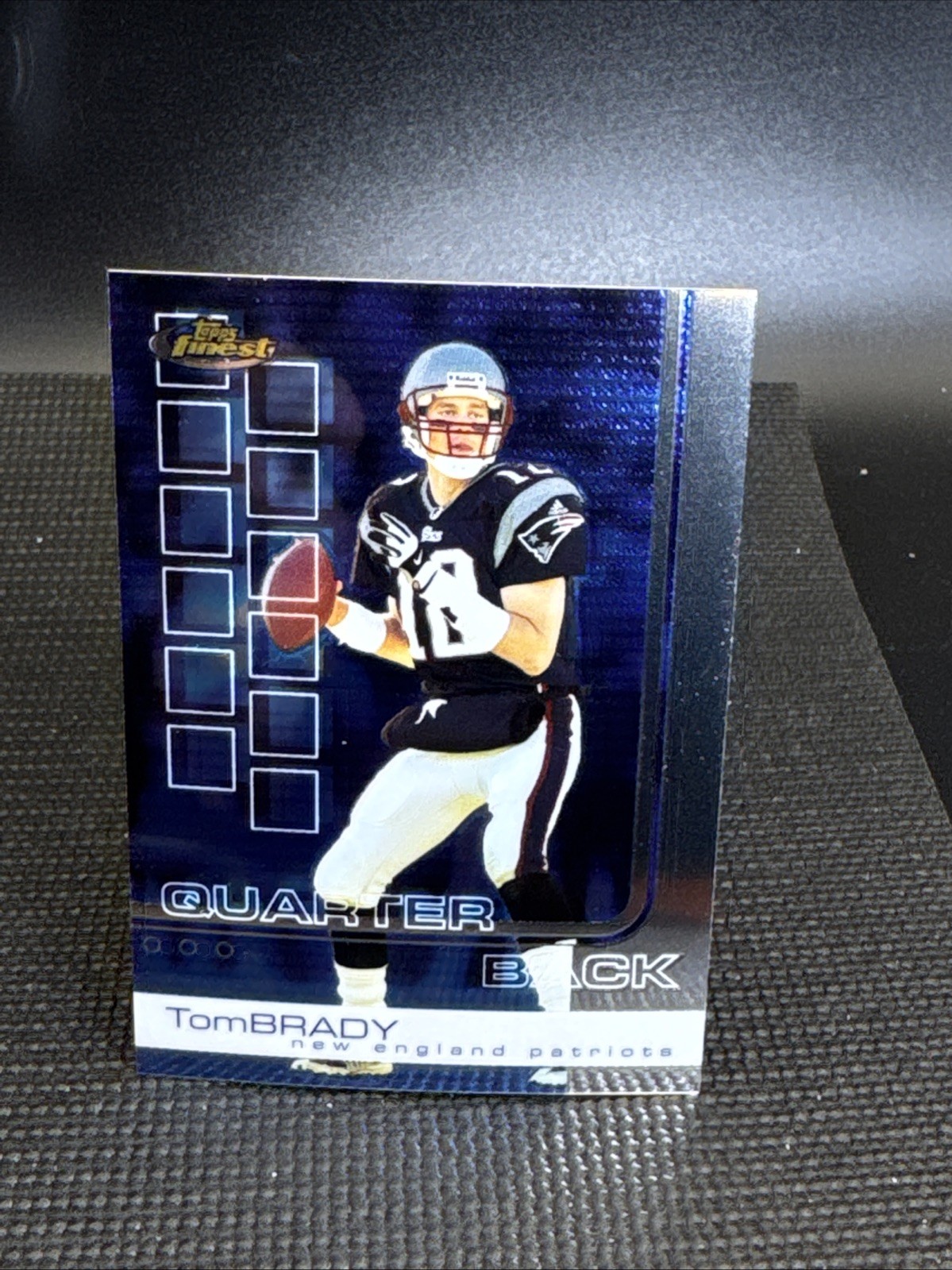 2002 Topps Finest Tom Brady #50