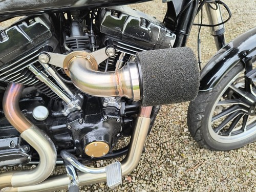Harley Davidson Air Cleaner Intake - Two Brothers Racing - 1999 to 2017 Dyna - Picture 8 of 9