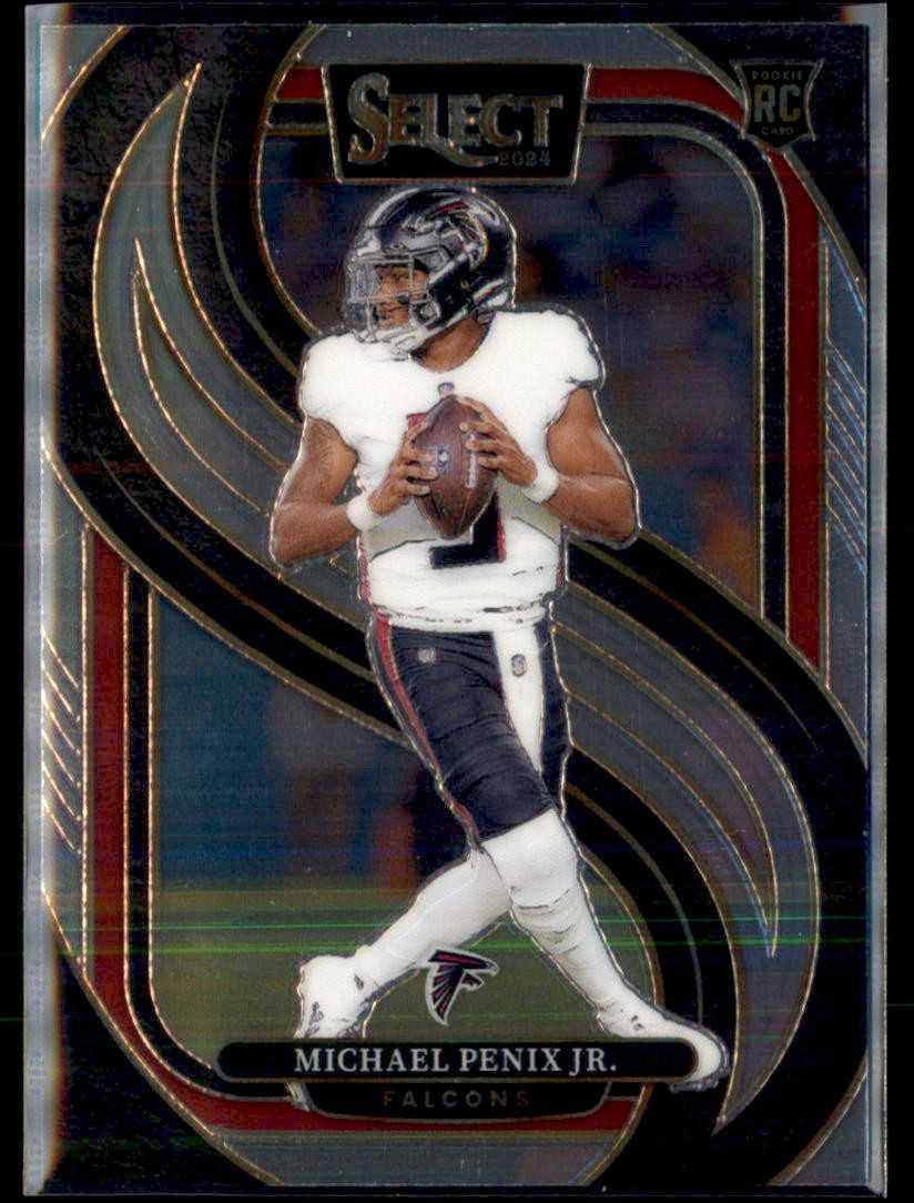 2024 Panini Select #110 Michael Penix Jr. Silver Prizm