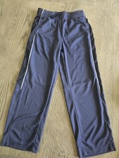 Old Navy GO-DRY Boys Gray Track Pants M 8 Quick Dry Lightweight Pull On