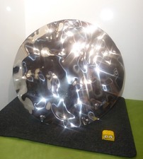 Philippi  flache  Fruchtschale Edelstahl poliert  Ø ca. 36 cm  - unbenutzt-