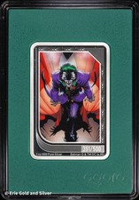 2025 Agoro $2 Niue 1 oz Silver The Joker Trading Card Emerald #391/500