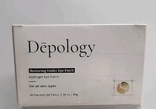 Depology Restoring Under Eye patches 60 Patches SEALED 2.96 Oz/84g *EXP 11/2025*