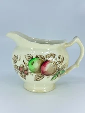 Johnson Brothers Small Cream Pitcher 4" Harvest Time made in England UK Vintage