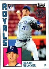 2019 Topps Heath Fillmyer #84R-HF 1984 Topps Baseball 35th Anniversary Rookies