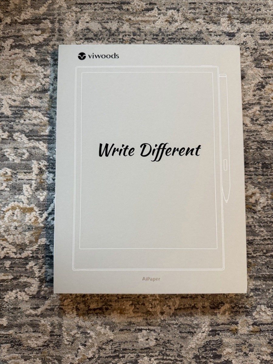 Viwoods AI Paper 10.65 E-Paper E Ink Tablet With W2 Stylus Pro
