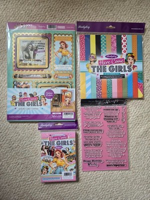 Hunkydory here come the girls KOMPLETTE Sammlung neu mit Etikett