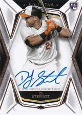 2019 Topps Five Star Baltimore Orioles Dj Stewart Base Five Star Autographs
