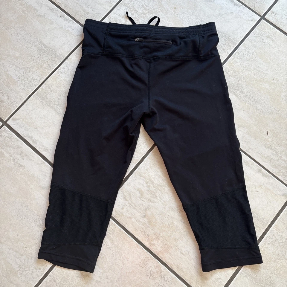 Crane Laufhose 50 Herren Schwarz Leggings Radlerhose - Bild 3 von 4
