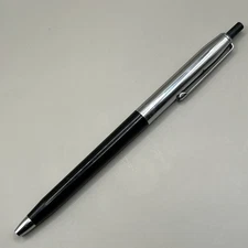 VTG Black BIC Ballpoint Pen Made In Italy