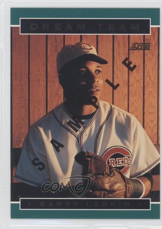 1994 Score Dream Team Barry Larkin (Sample) #5 HOF 1j2