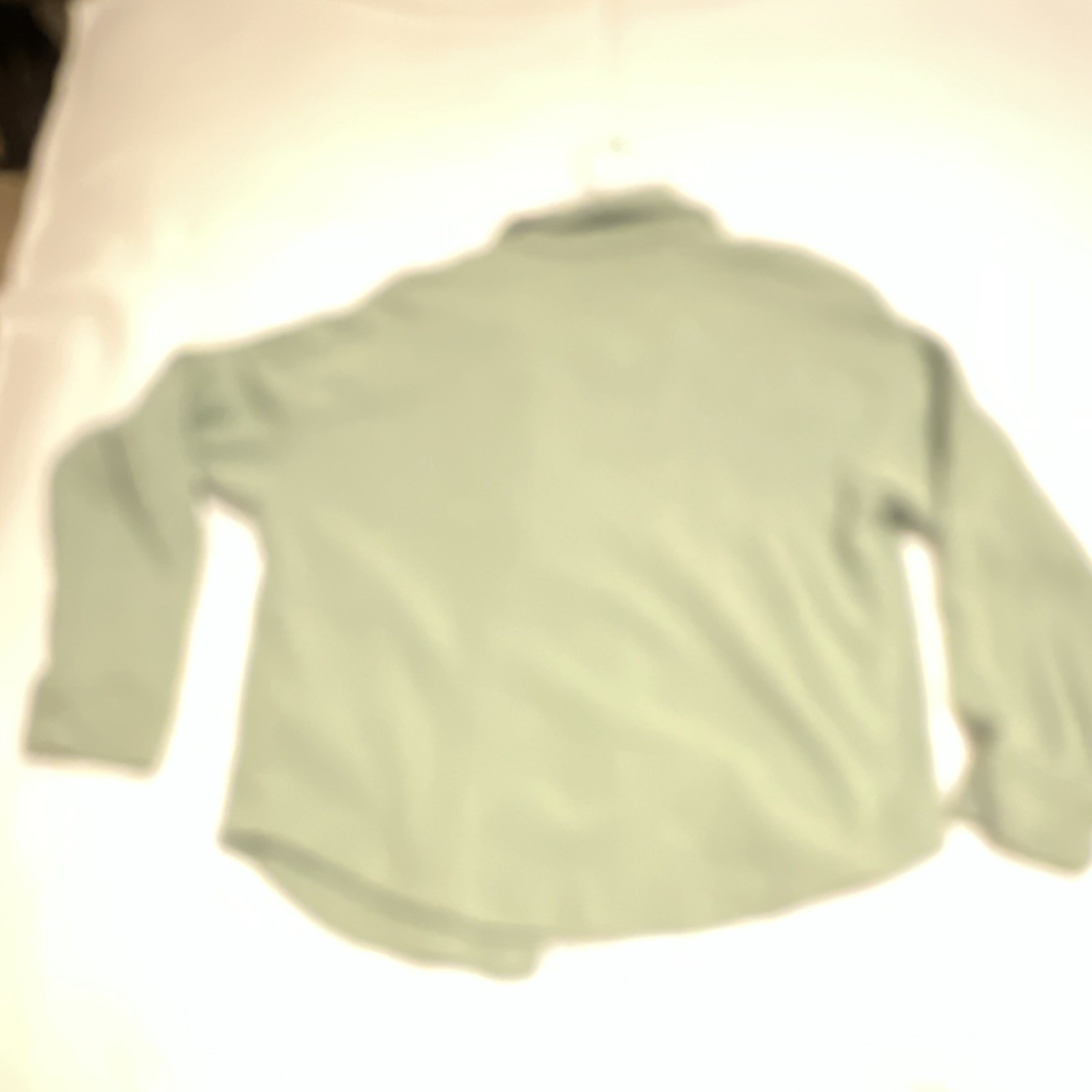 Madewell Collared Button Pocket Jacket Green Long… - image 4