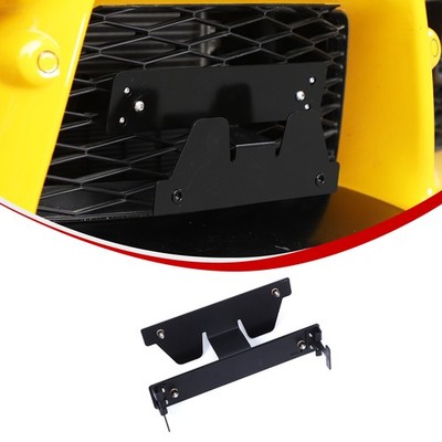 Bumper Tow Hook License Plate Mounting Bracket Holder For Toyota Supra 2019+