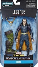 Marvel Legends Series Loki  Thor Ragnarok  Hulk Build A Figure