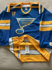 RARE New Authentic Vintage CCM 2003 St Louis Blues Team Issue jersey 54 Tags
