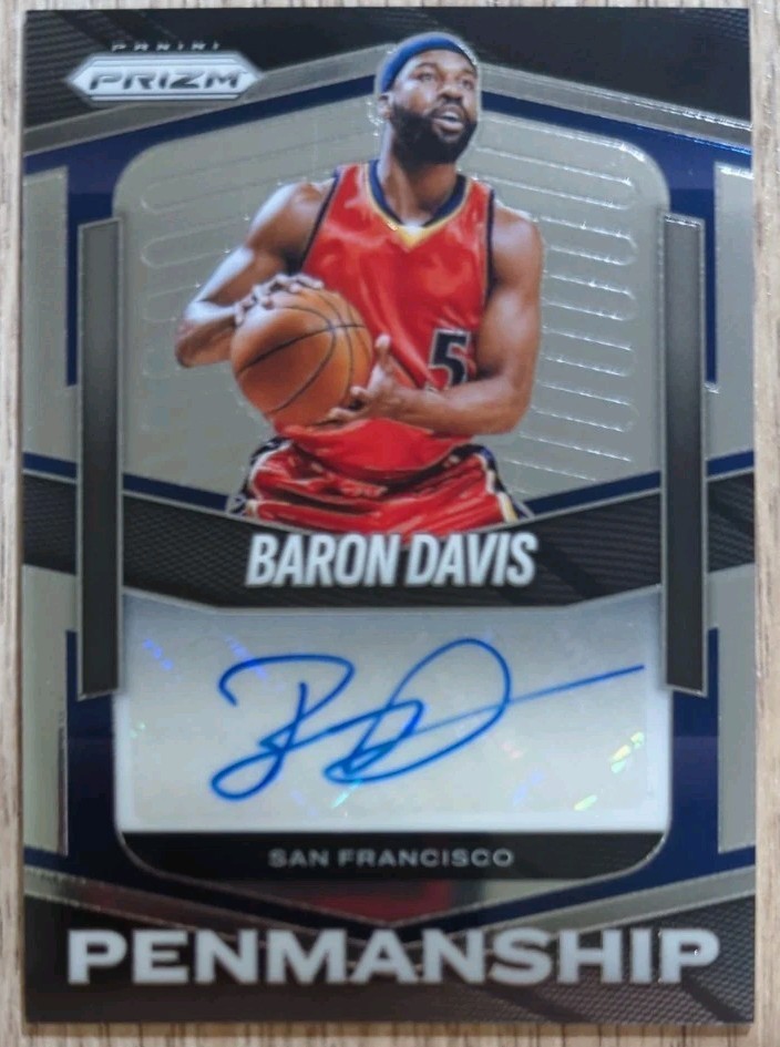 2025-26 Panini Prizm Basketball Baron Davis Base Legend Auto Card (AU)